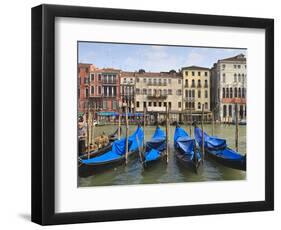 Grand Canal, Venice, UNESCO World Heritage Site, Veneto, Italy, Europe-Amanda Hall-Framed Photographic Print