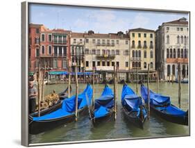 Grand Canal, Venice, UNESCO World Heritage Site, Veneto, Italy, Europe-Amanda Hall-Framed Photographic Print