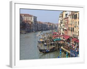 Grand Canal, Venice, UNESCO World Heritage Site, Veneto, Italy, Europe-Amanda Hall-Framed Photographic Print