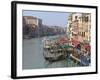 Grand Canal, Venice, UNESCO World Heritage Site, Veneto, Italy, Europe-Amanda Hall-Framed Photographic Print