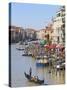 Grand Canal, Venice, UNESCO World Heritage Site, Veneto, Italy, Europe-Amanda Hall-Stretched Canvas