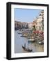 Grand Canal, Venice, UNESCO World Heritage Site, Veneto, Italy, Europe-Amanda Hall-Framed Photographic Print