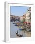 Grand Canal, Venice, UNESCO World Heritage Site, Veneto, Italy, Europe-Amanda Hall-Framed Photographic Print