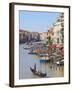 Grand Canal, Venice, UNESCO World Heritage Site, Veneto, Italy, Europe-Amanda Hall-Framed Photographic Print