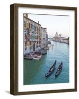 Grand Canal, Venice, UNESCO World Heritage Site, Veneto, Italy, Europe-Amanda Hall-Framed Photographic Print