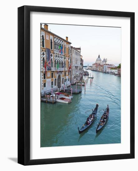 Grand Canal, Venice, UNESCO World Heritage Site, Veneto, Italy, Europe-Amanda Hall-Framed Photographic Print