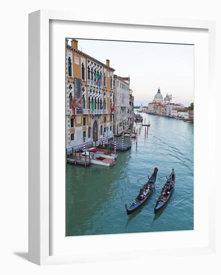 Grand Canal, Venice, UNESCO World Heritage Site, Veneto, Italy, Europe-Amanda Hall-Framed Photographic Print