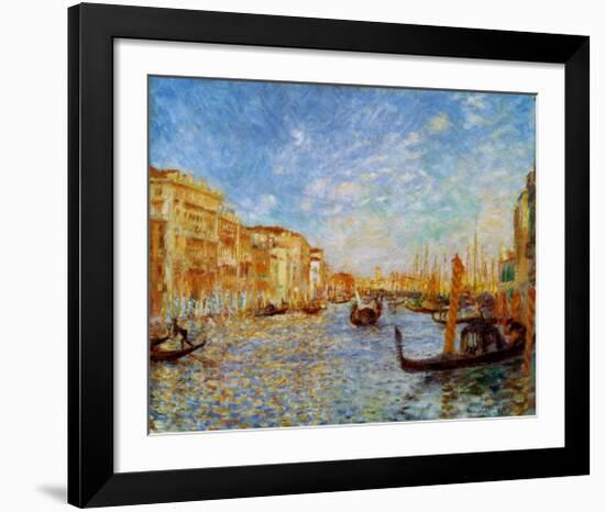 Grand Canal Venice-Pierre-Auguste Renoir-Framed Art Print