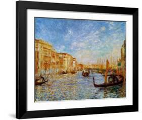 Grand Canal Venice-Pierre-Auguste Renoir-Framed Art Print