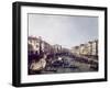 Grand Canal, Venice-Canaletto-Framed Giclee Print