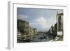 Grand Canal, Venice-Canaletto-Framed Giclee Print