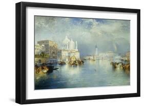 Grand Canal, Venice-Thomas Moran-Framed Giclee Print