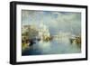 Grand Canal, Venice-Thomas Moran-Framed Giclee Print