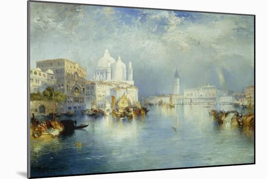 Grand Canal, Venice-Thomas Moran-Mounted Giclee Print