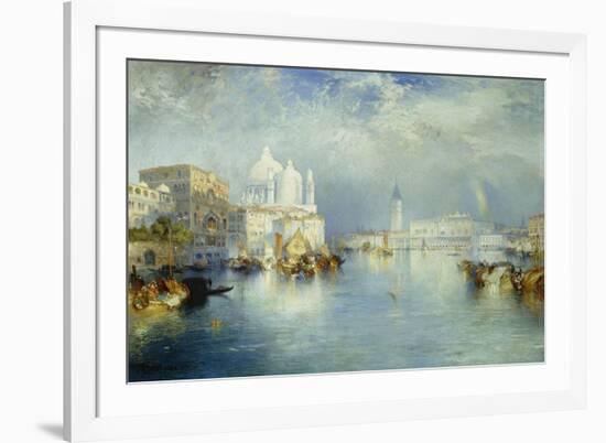 Grand Canal, Venice-Thomas Moran-Framed Giclee Print