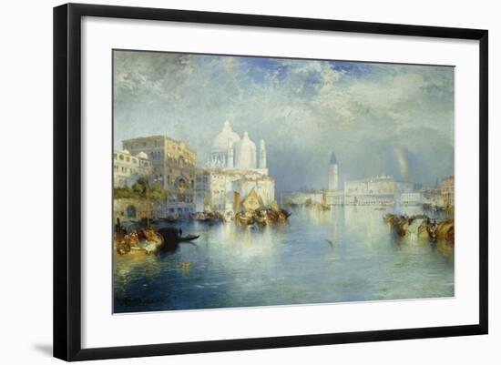 Grand Canal, Venice-Thomas Moran-Framed Giclee Print