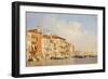 Grand Canal, Venice-Richard Parkes Bonington-Framed Giclee Print