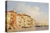 Grand Canal, Venice-Richard Parkes Bonington-Stretched Canvas