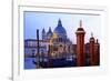 Grand Canal with Church of Santa Maria della Salute, Venice, UNESCO World Heritage Site, Veneto, It-Hans-Peter Merten-Framed Photographic Print