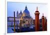 Grand Canal with Church of Santa Maria della Salute, Venice, UNESCO World Heritage Site, Veneto, It-Hans-Peter Merten-Framed Photographic Print