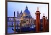 Grand Canal with Church of Santa Maria della Salute, Venice, UNESCO World Heritage Site, Veneto, It-Hans-Peter Merten-Framed Photographic Print