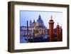 Grand Canal with Church of Santa Maria della Salute, Venice, UNESCO World Heritage Site, Veneto, It-Hans-Peter Merten-Framed Photographic Print