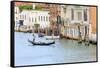 Grand Canal with Gondola. Venice. Italy-Tom Norring-Framed Stretched Canvas