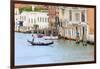 Grand Canal with Gondola. Venice. Italy-Tom Norring-Framed Photographic Print