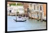 Grand Canal with Gondola. Venice. Italy-Tom Norring-Framed Photographic Print