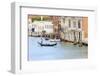 Grand Canal with Gondola. Venice. Italy-Tom Norring-Framed Photographic Print