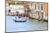 Grand Canal with Gondola. Venice. Italy-Tom Norring-Mounted Photographic Print