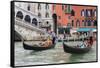 Grand Canal with Rialto Bridge. Venice. Italy-Tom Norring-Framed Stretched Canvas