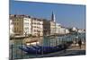 Grand Canal with St. Mark's Basilica Campanile in St. Mark's Square in the background, Venice UNESC-Marco Brivio-Mounted Photographic Print