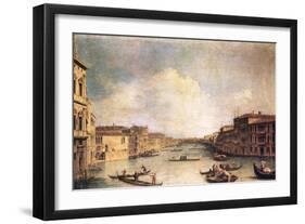 Grand Canal-Canaletto-Framed Art Print