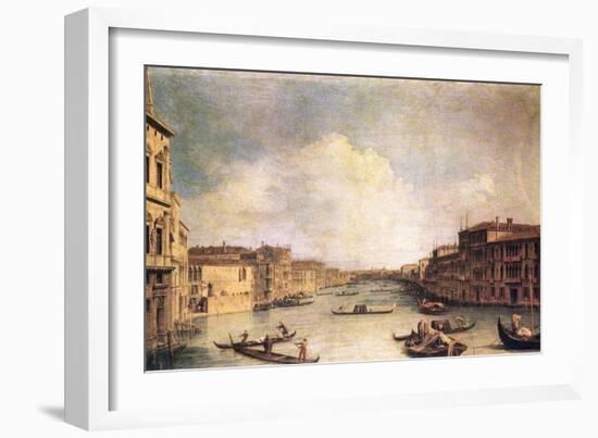 Grand Canal-Canaletto-Framed Art Print