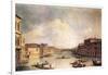 Grand Canal-Canaletto-Framed Art Print