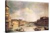 Grand Canal-Canaletto-Stretched Canvas