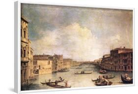 Grand Canal-Canaletto-Framed Art Print