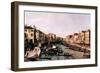 Grand Canal-Canaletto-Framed Art Print