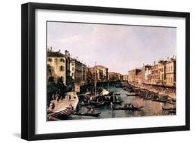 Grand Canal-Canaletto-Framed Art Print