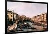 Grand Canal-Canaletto-Framed Art Print