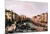 Grand Canal-Canaletto-Mounted Premium Giclee Print