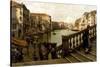 Grand Canal-Guglielmo Ciardi-Stretched Canvas