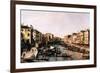 Grand Canal-Canaletto-Framed Art Print