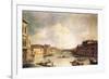 Grand Canal-Canaletto-Framed Art Print