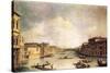 Grand Canal-Canaletto-Stretched Canvas