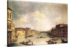 Grand Canal-Canaletto-Stretched Canvas