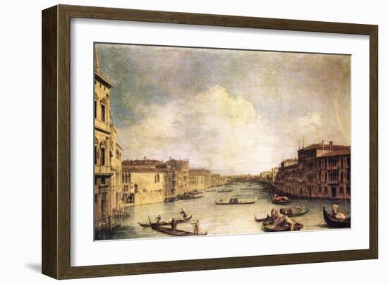 Grand Canal-Canaletto-Framed Art Print