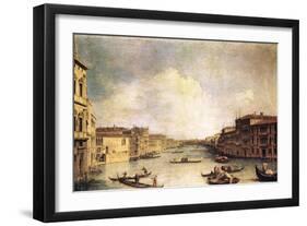 Grand Canal-Canaletto-Framed Art Print