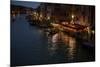 Grand Canale from Rialto Bridge at Blue Hour, Venice, Italy-PH.OK-Mounted Photographic Print